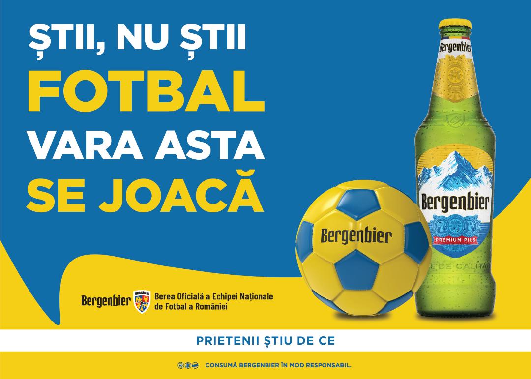 Bergenbier lansează campania „Știi nu știi fotbal, vara asta se joacă”, dedicată Campionatului Mondial de Fotbal 2026